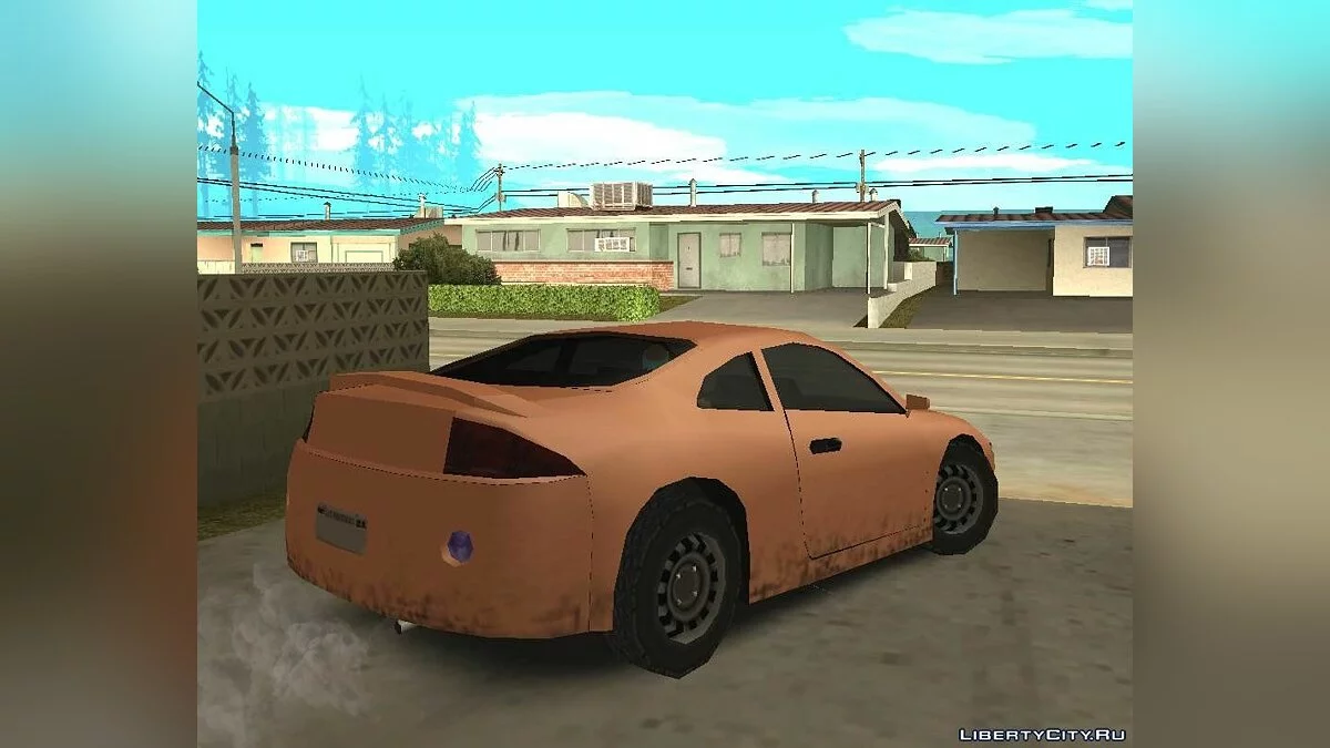 Mitsubishi Eclipse GSX в стиле SA / GTA San Andreas
