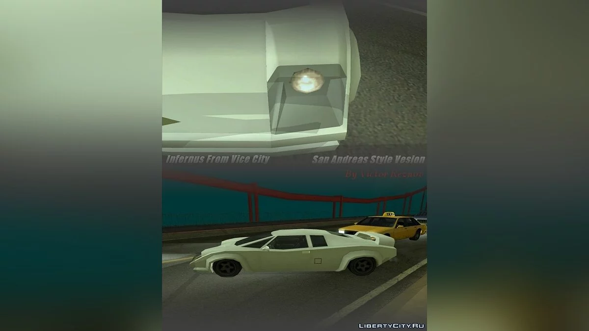 Infernus from Vice City / GTA San Andreas