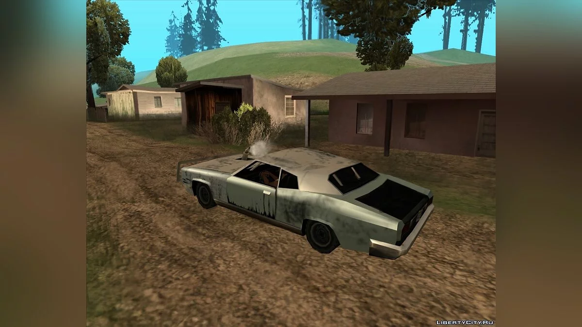 GTA V Buccaneer Banger Racer - SA Style / GTA San Andreas