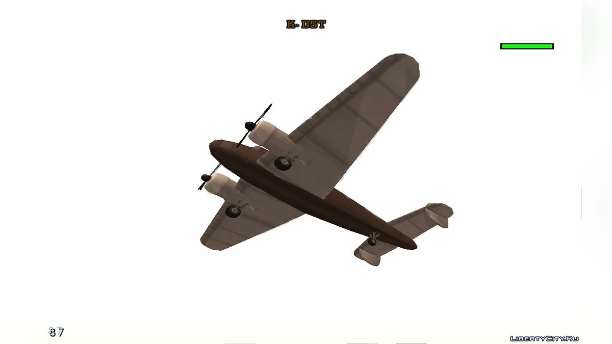 Бомбардировщик, версия 1.0 / GTA San Andreas