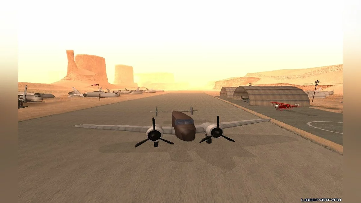 Бомбардировщик, версия 1.0 / GTA San Andreas