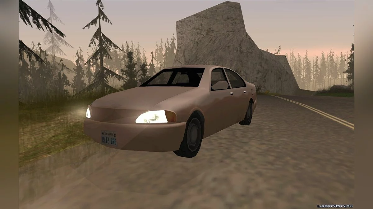 GTA III Kuruma SA style / GTA San Andreas