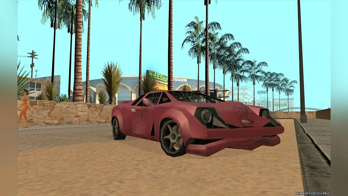 GTA VC Infernus SA style (Стыд-позор) / GTA San Andreas