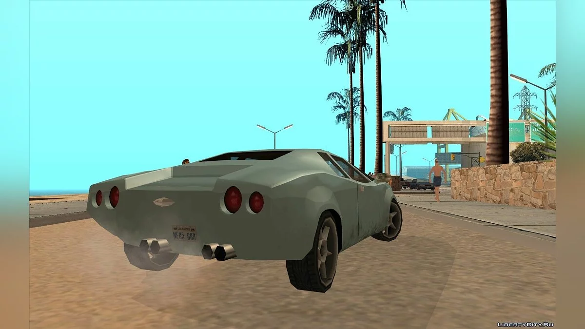 GTA VC Infernus SA style (Стыд-позор) / GTA San Andreas