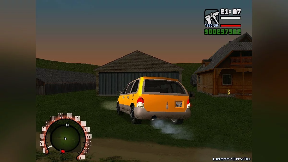 Minivan Cabbie in SA Style / GTA San Andreas