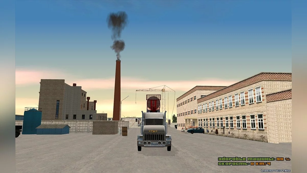 Грузовик Targa из Misterix Mod / GTA San Andreas