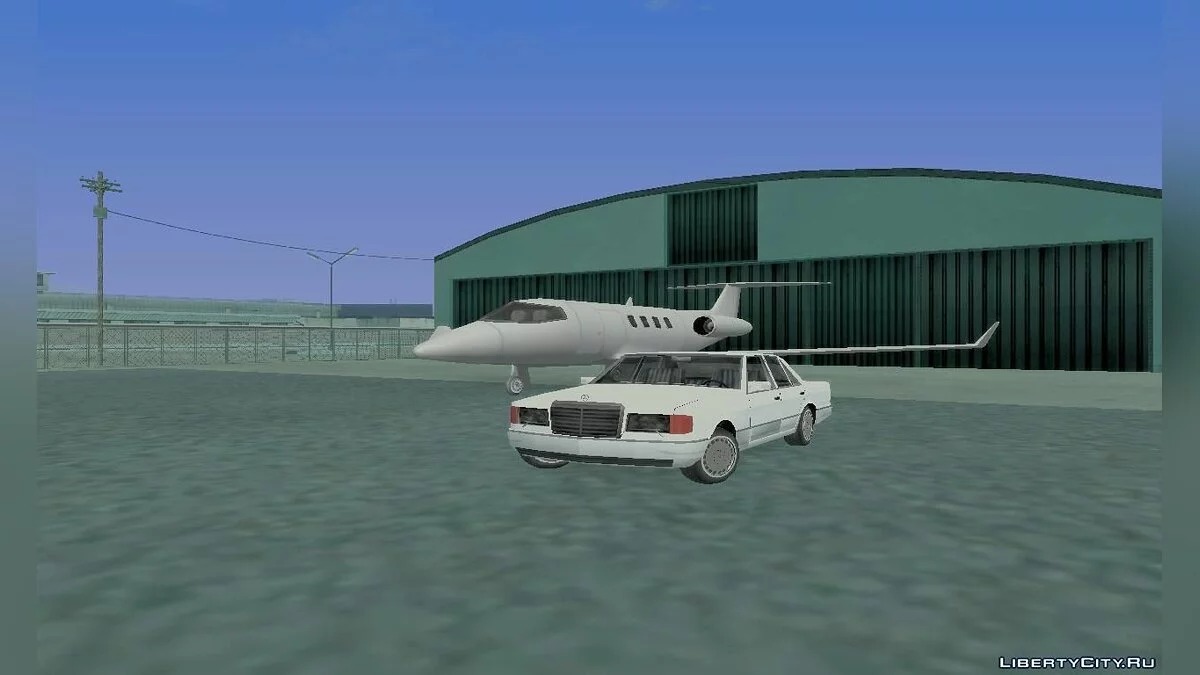 Mercedes-Benz W126 / GTA San Andreas