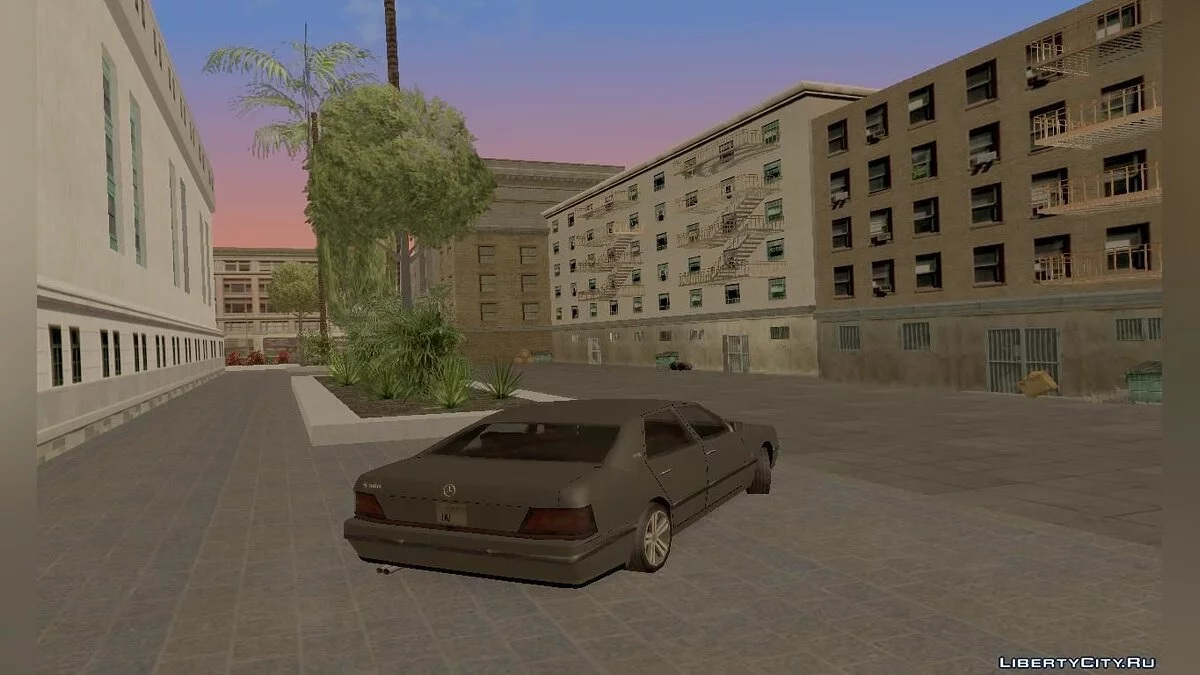Mercedes-Benz W140 S600 / GTA San Andreas