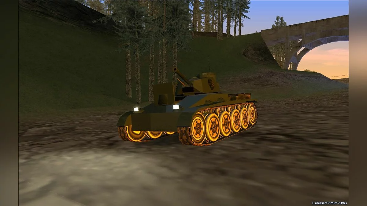LQ \"Eriks\" Tank / GTA San Andreas