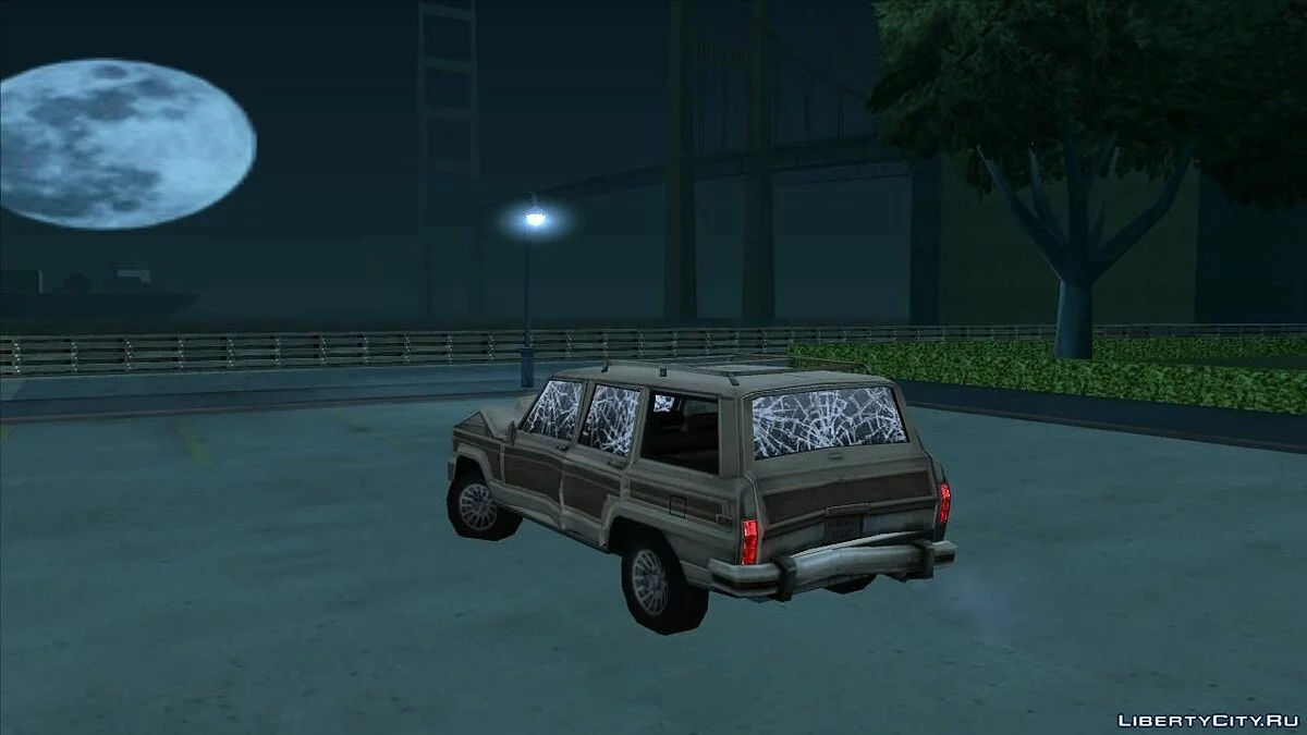 Jeep Wagoneer 1986 [SH2] [LQ] / GTA San Andreas