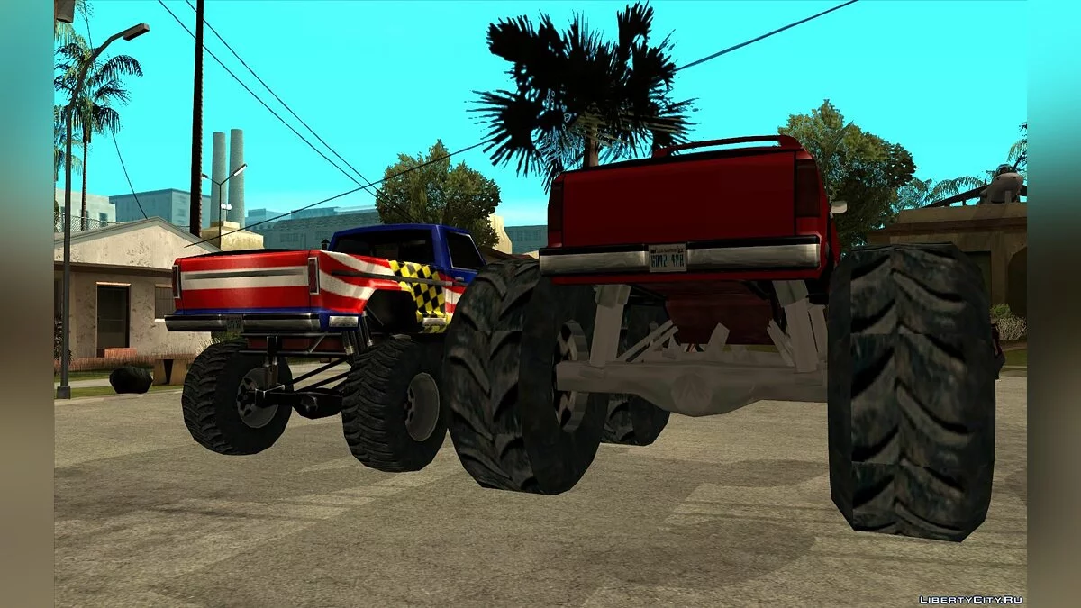 Новый "Монстр" / GTA San Andreas