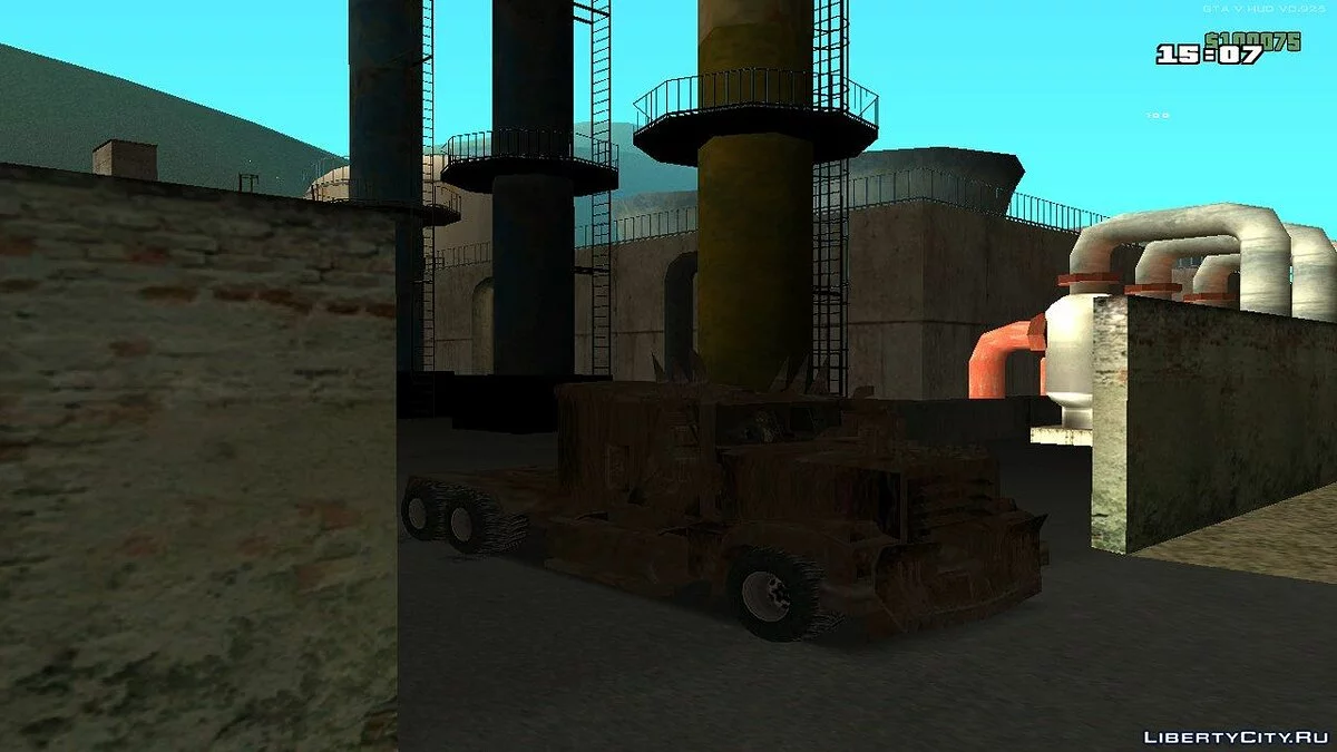 Roadtrain Postapocalypse / GTA San Andreas