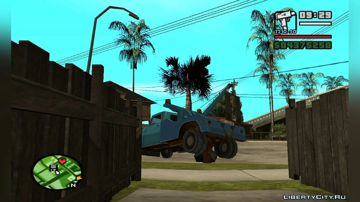 Скриптовый эвакуатор Chevrolet с10 / GTA San Andreas