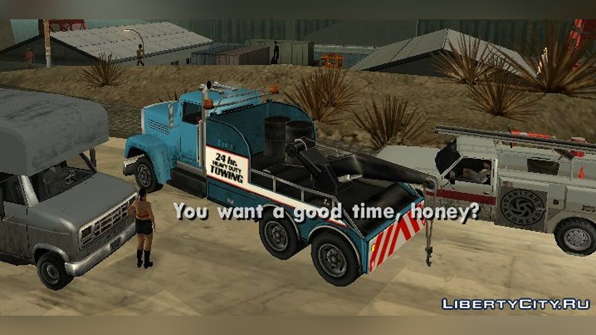 Скачать LQ Heavy wrecker (Большой эвакуатор) для GTA San Andreas