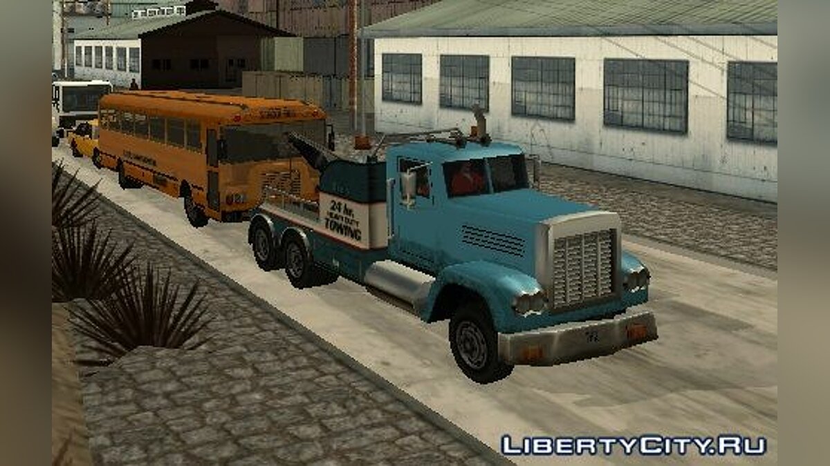 Скачать LQ Heavy wrecker (Большой эвакуатор) для GTA San Andreas