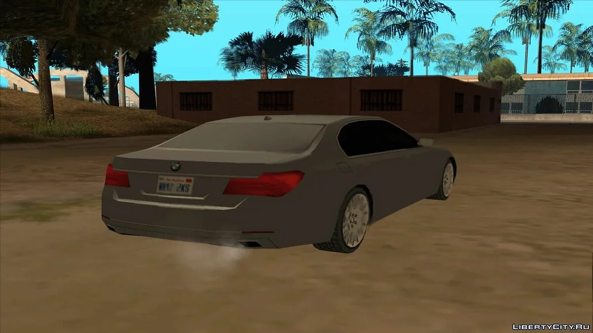 BMW 7 Series F01 Low Poly / GTA San Andreas