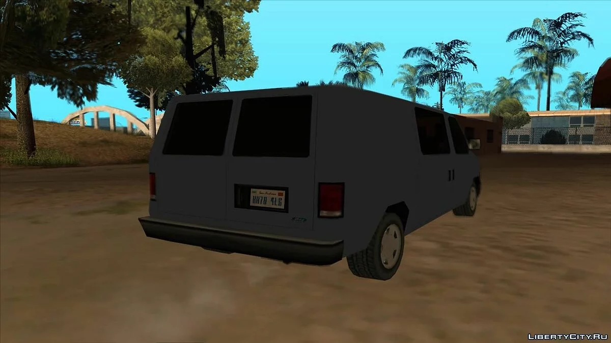 Ford E250 Low Poly / GTA San Andreas