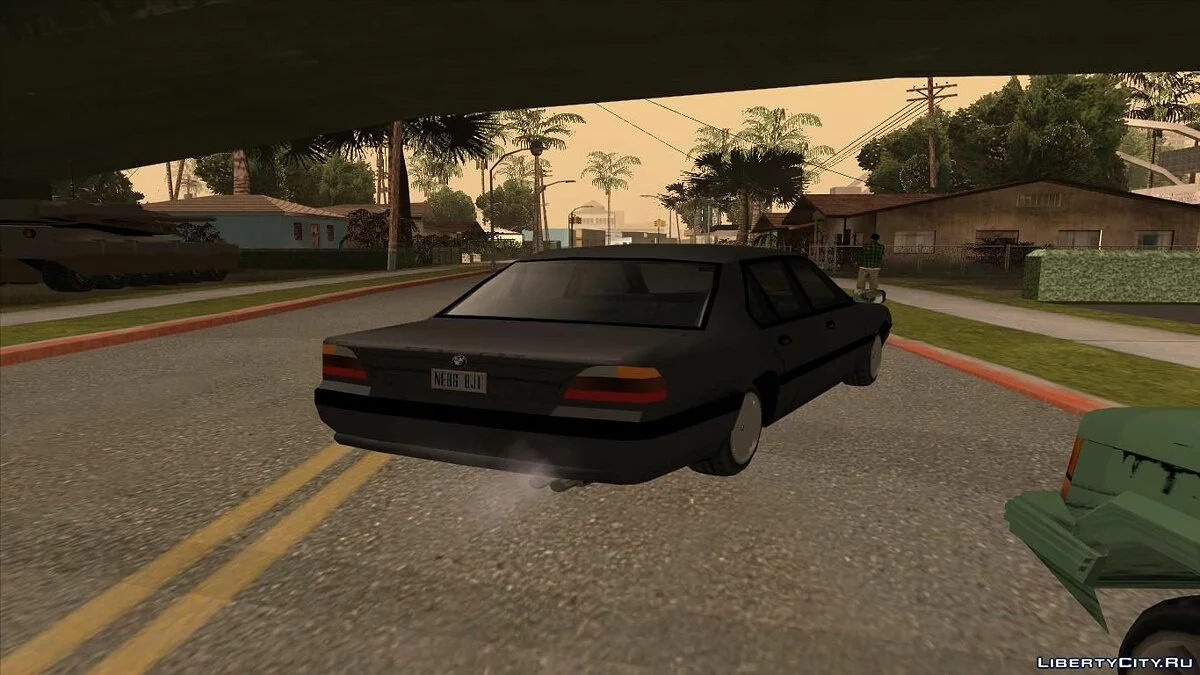 BMW 7-series (E38) Low Poly / GTA San Andreas