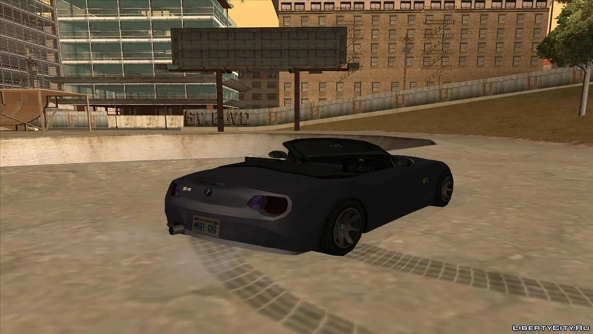 BMW Z4 Low Poly / GTA San Andreas