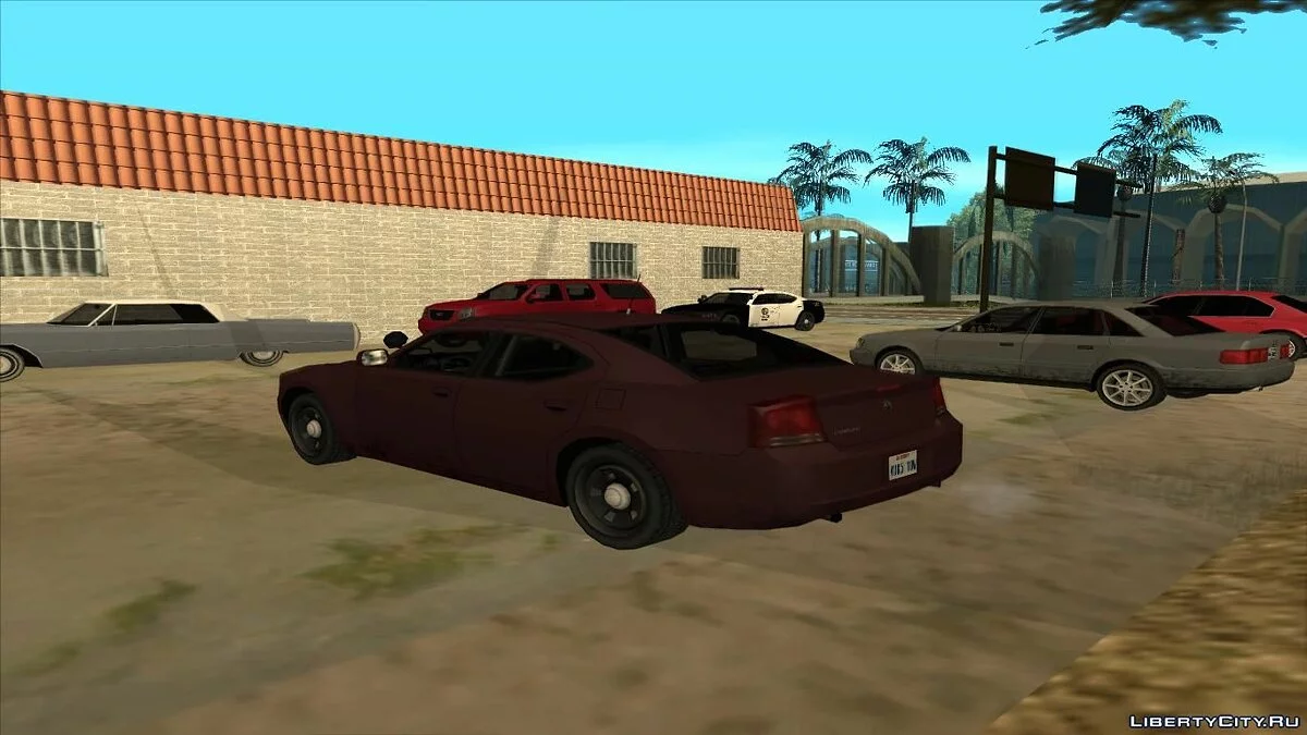 Dodge Charger 2008 Unmarked / GTA San Andreas
