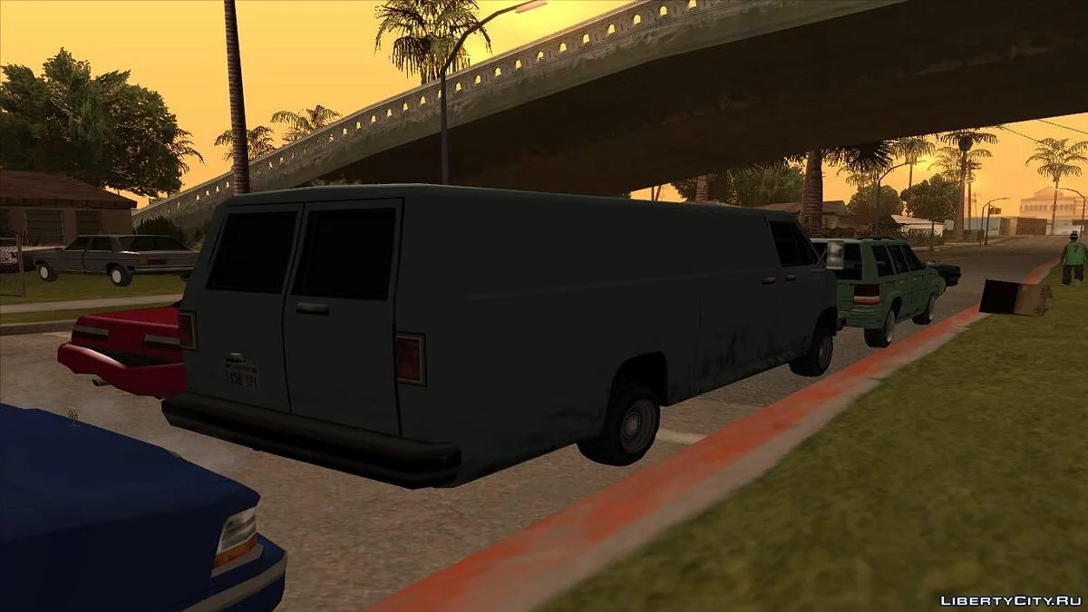 Dodge Ram Van 1985 Low Poly / GTA San Andreas