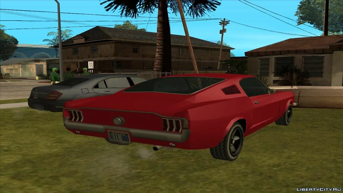 Ford Mustang Fastback Low Poly / GTA San Andreas