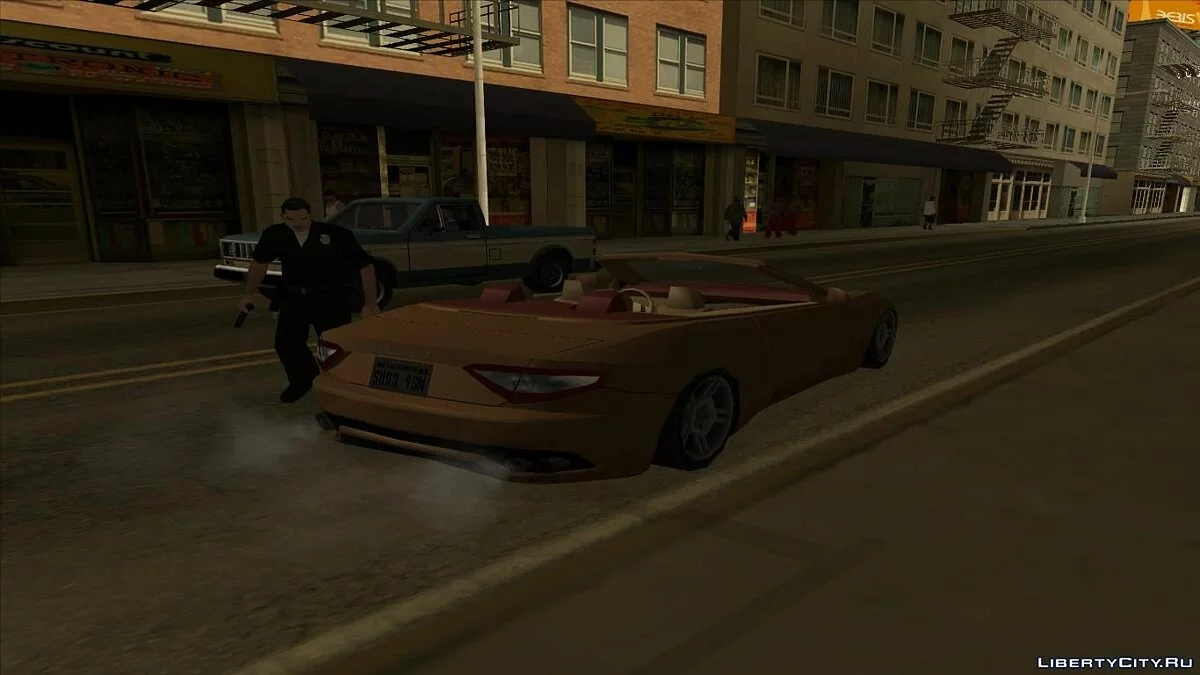 Maserati GranTurismo Convertible  / GTA San Andreas