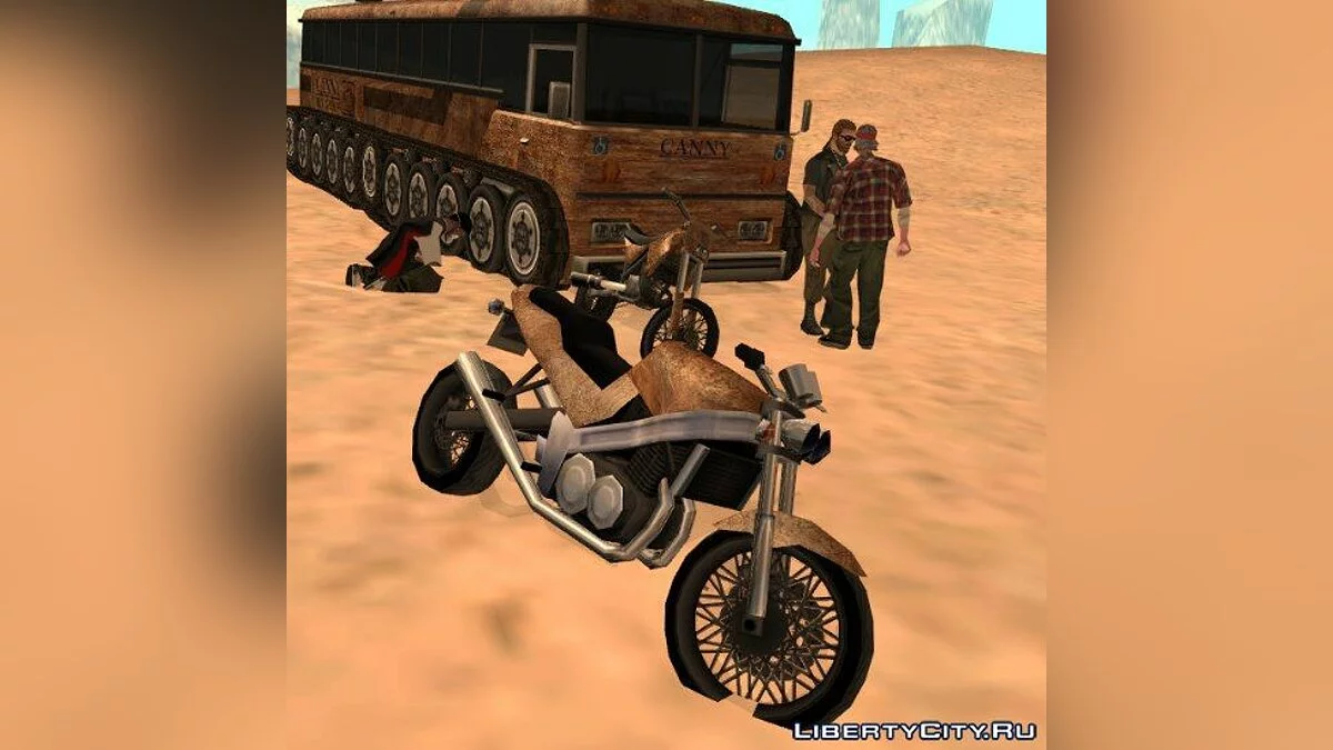 Постапокалиптический BF-400 / GTA San Andreas