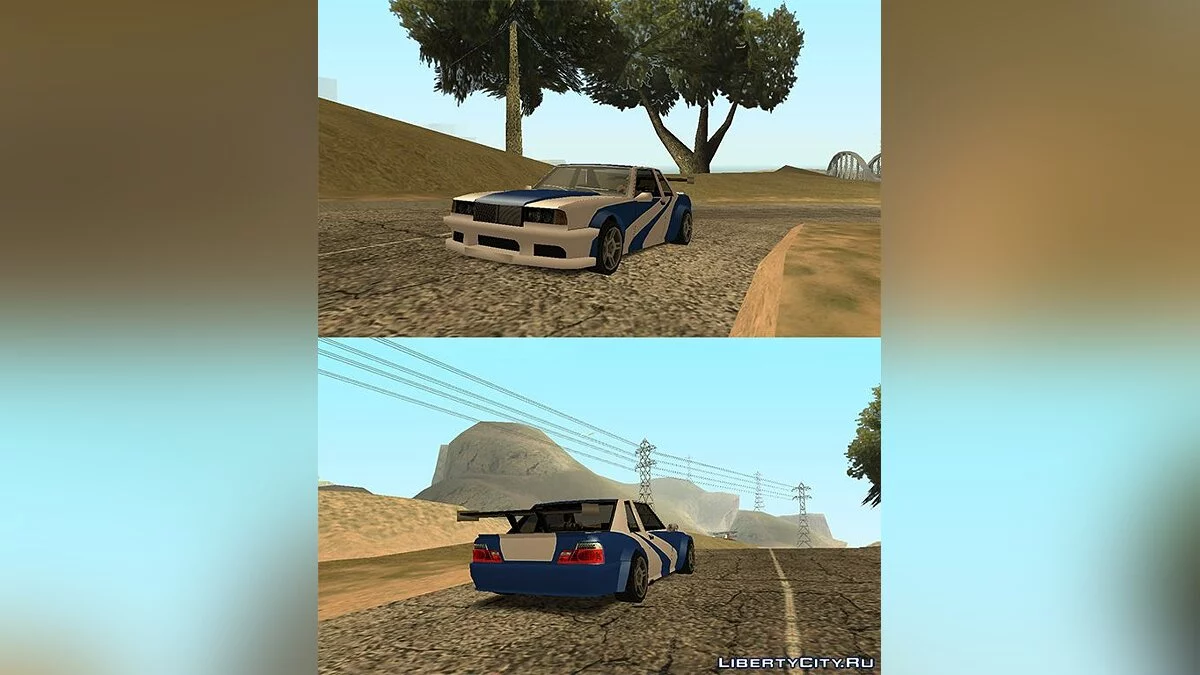 Vincent M3 GTR (Замена на Elegy) / GTA San Andreas