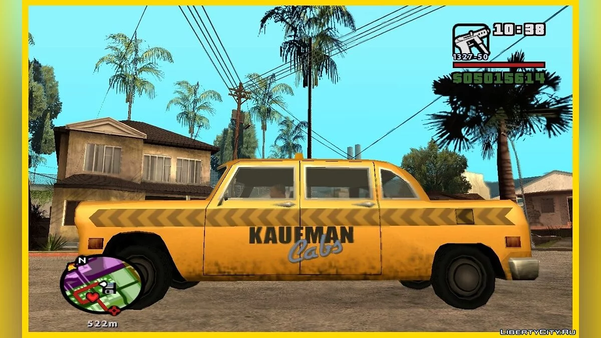 Kaufman Cab [SA Style] / GTA San Andreas