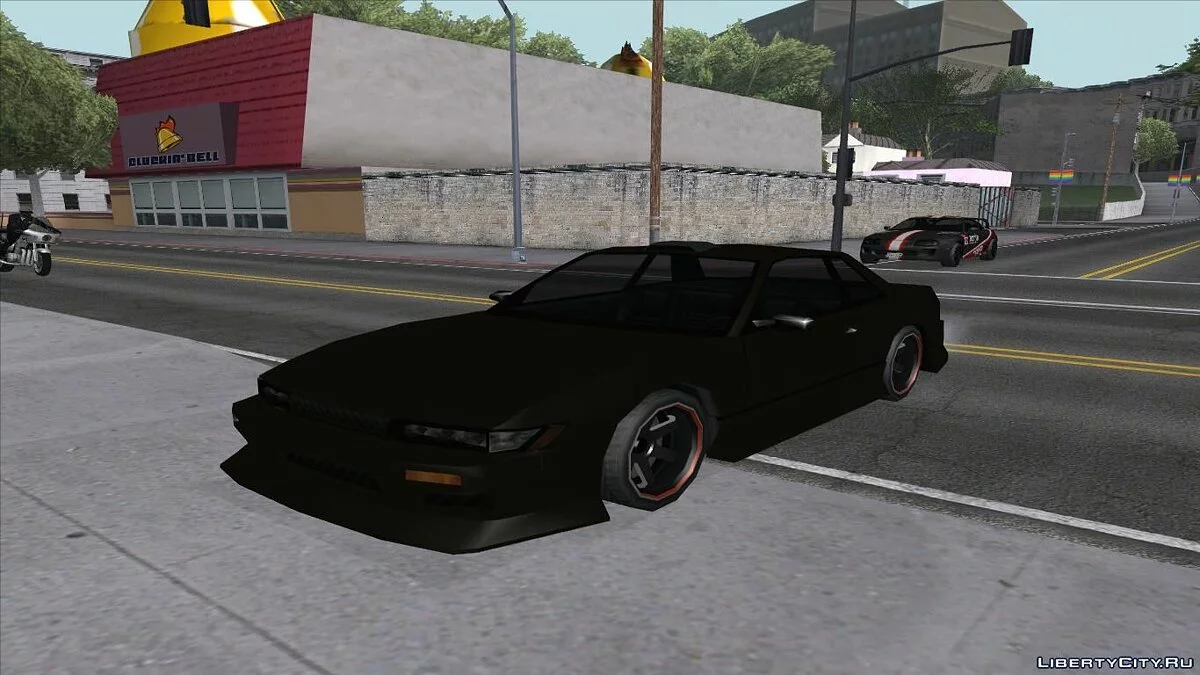 Nissan Silvia S13 LowPoly SA Styled / GTA San Andreas