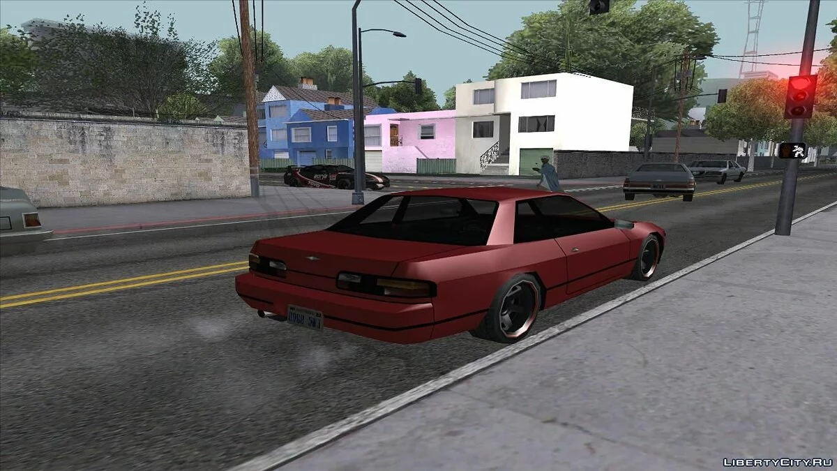 Nissan Silvia S13 LowPoly SA Styled / GTA San Andreas