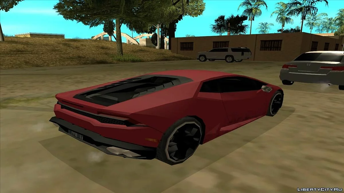 Lamborghini Huracan 2015 [Low Poly & SA Styled][IVF Adapted] / GTA San Andreas