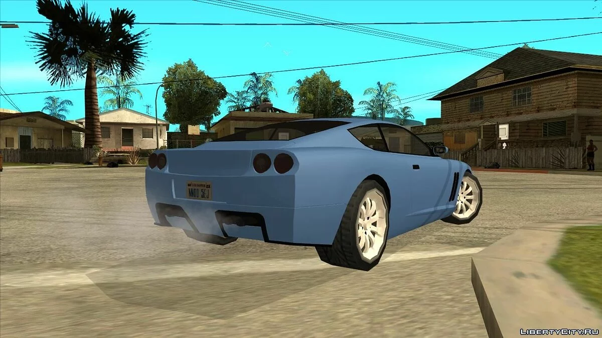 GTA 4 Super GT Low Poly / GTA San Andreas