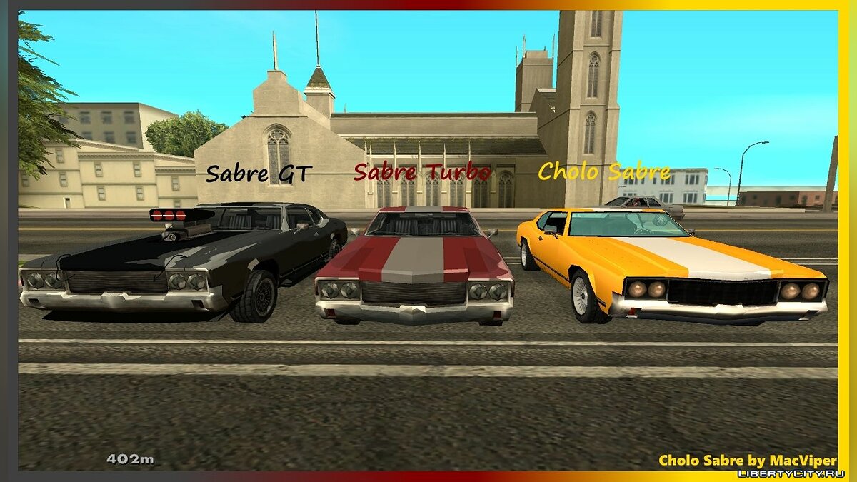 Замена SABRE.dff в GTA San Andreas (272 файла) / Страница 22 / Файлы  отсортированы по скачиваниям в порядке возрастания