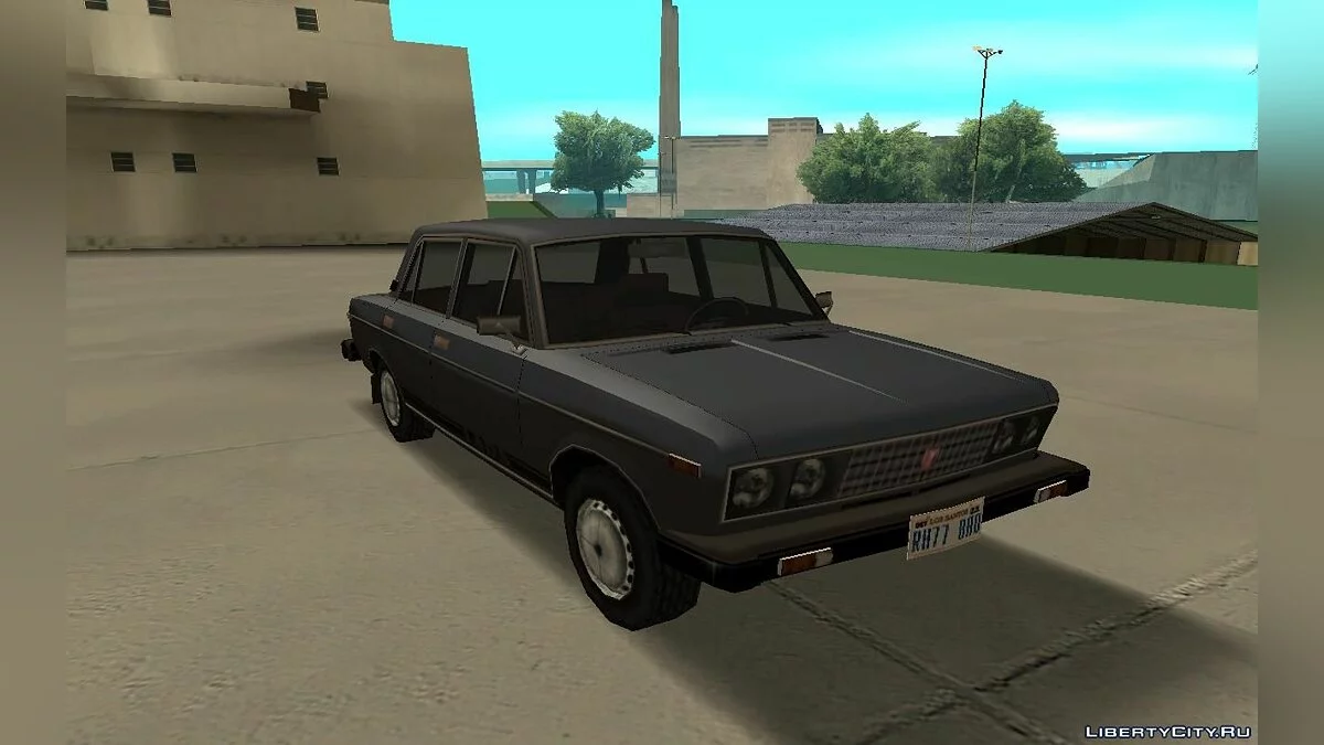 ВАЗ-2106-041 / LADA 1600 (low poly, SA style) / GTA San Andreas
