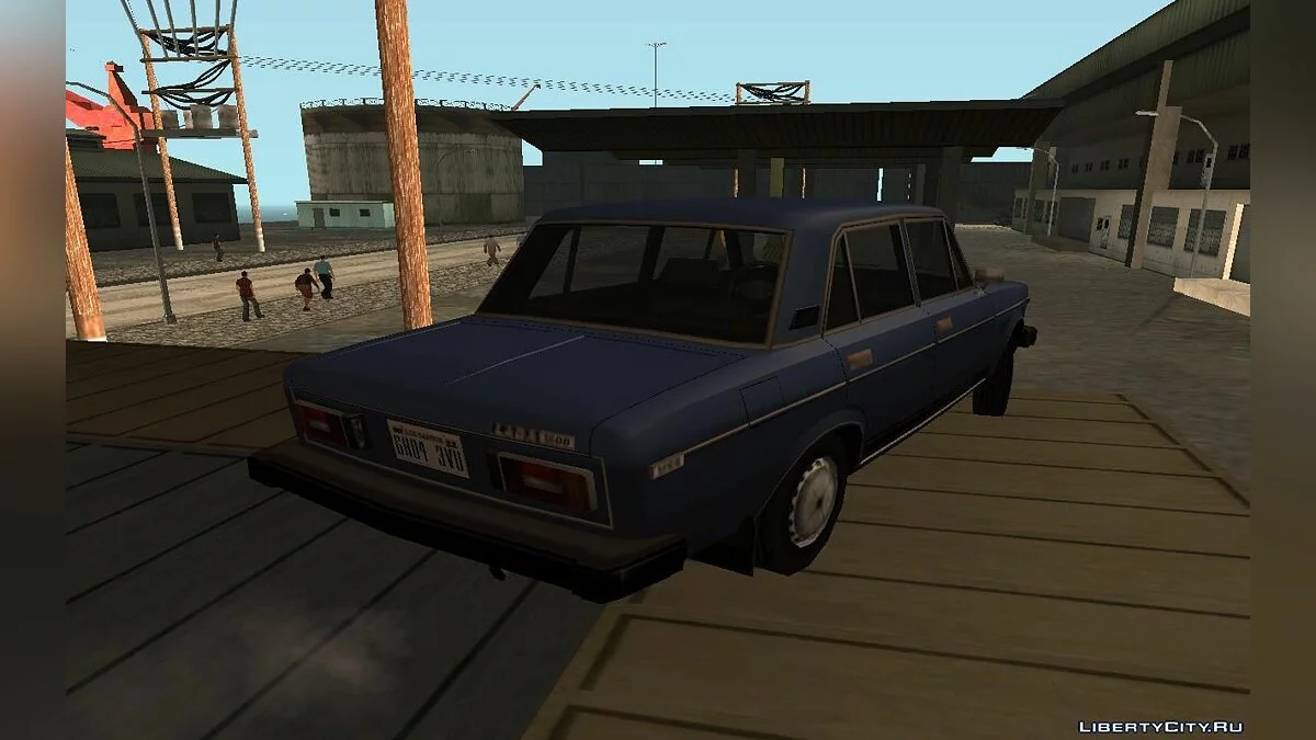 ВАЗ-2106-041 / LADA 1600 (low poly, SA style) / GTA San Andreas