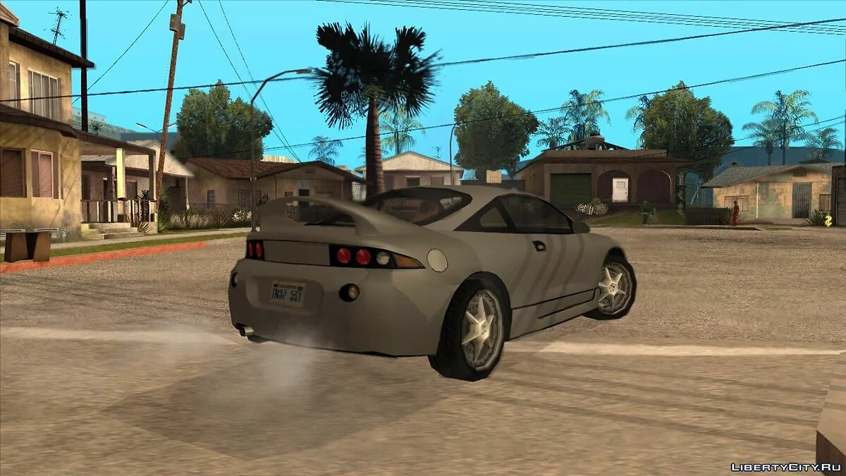 Mitsubishi Eclipse low poly / GTA San Andreas
