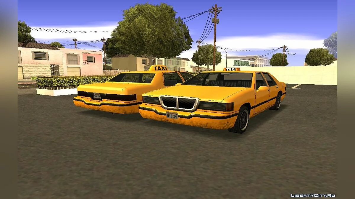 Vapid Elegant Taxi / GTA San Andreas