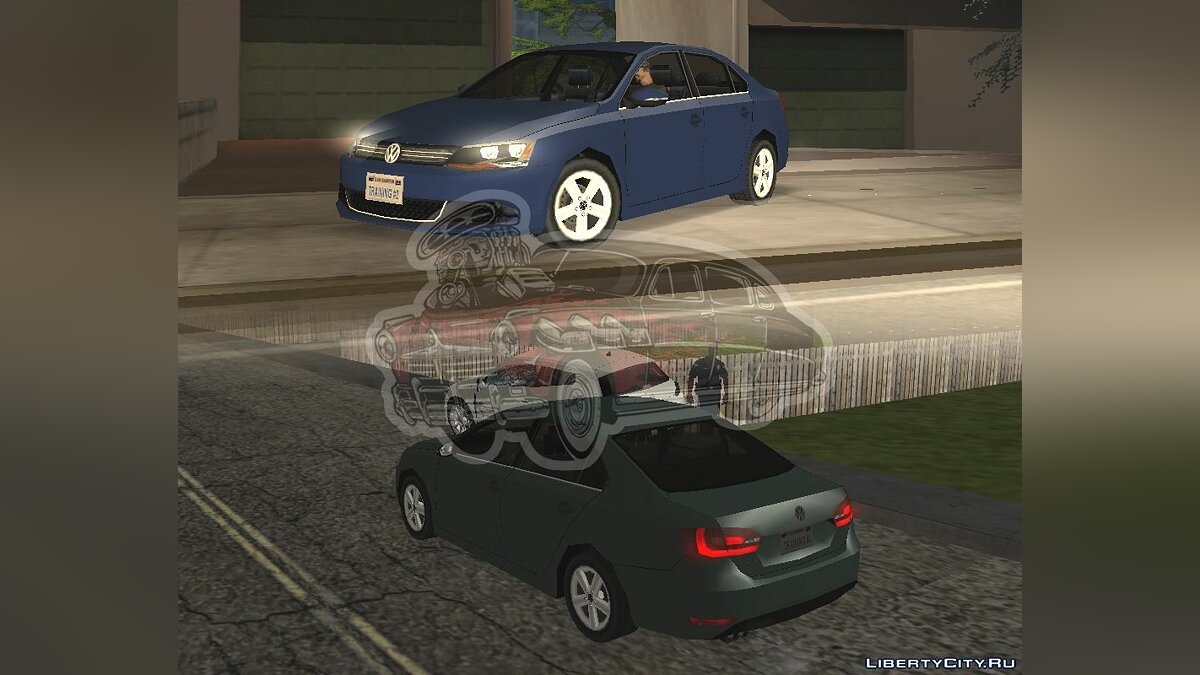 Скачать [LQ] VW Jetta '14 2.5 MPI для GTA San Andreas