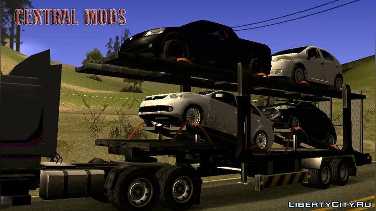 Reboque Cegonha в SA стиле / GTA San Andreas