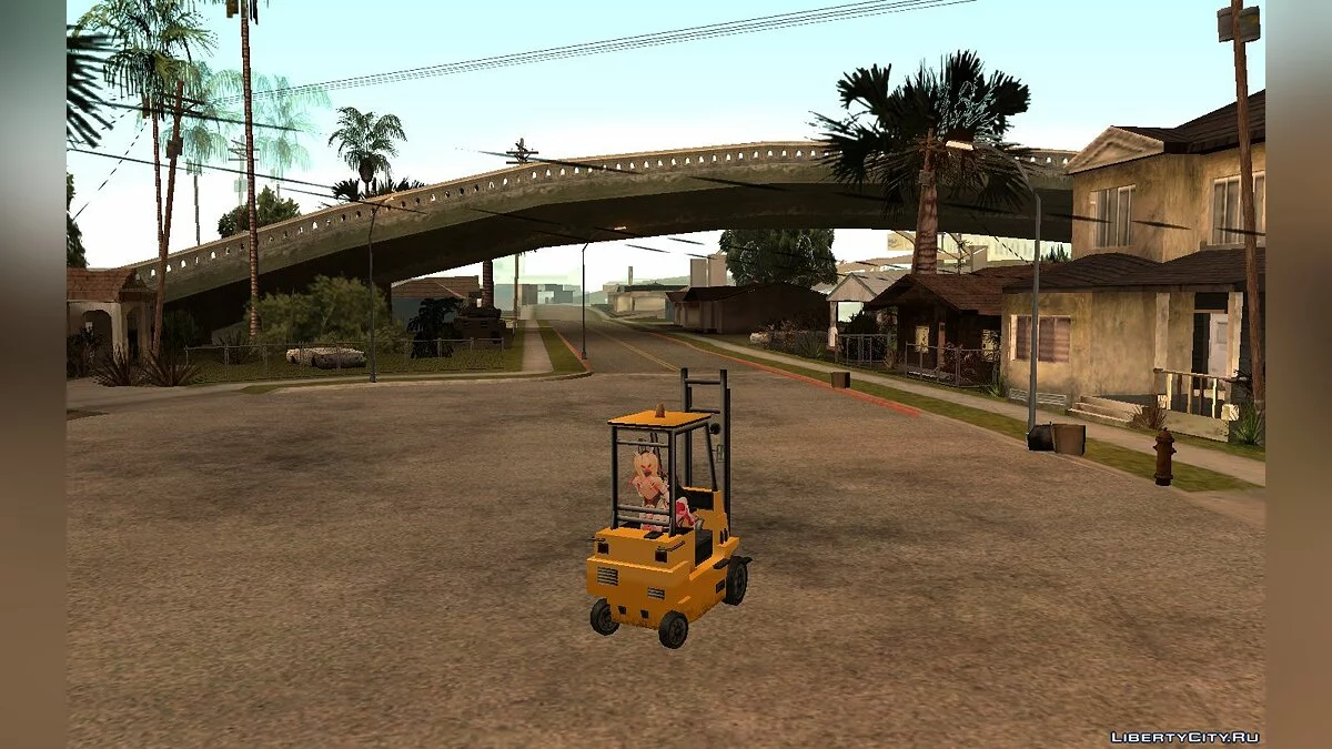 Forklift из GTA VCS / GTA San Andreas