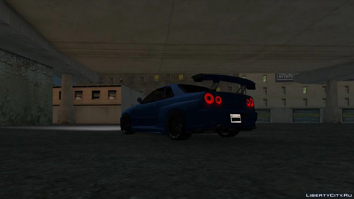 Nissan Skyline GT-R R34 2002 [LQ] / GTA San Andreas