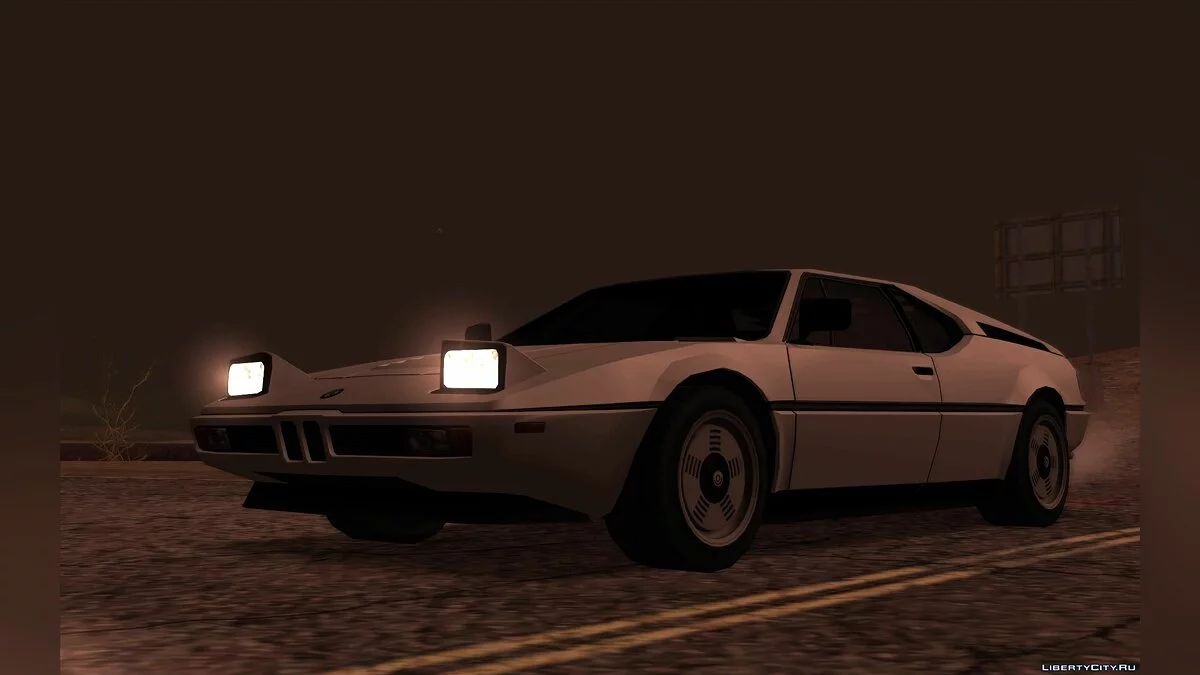 BMW M1 E26 '81 / GTA San Andreas