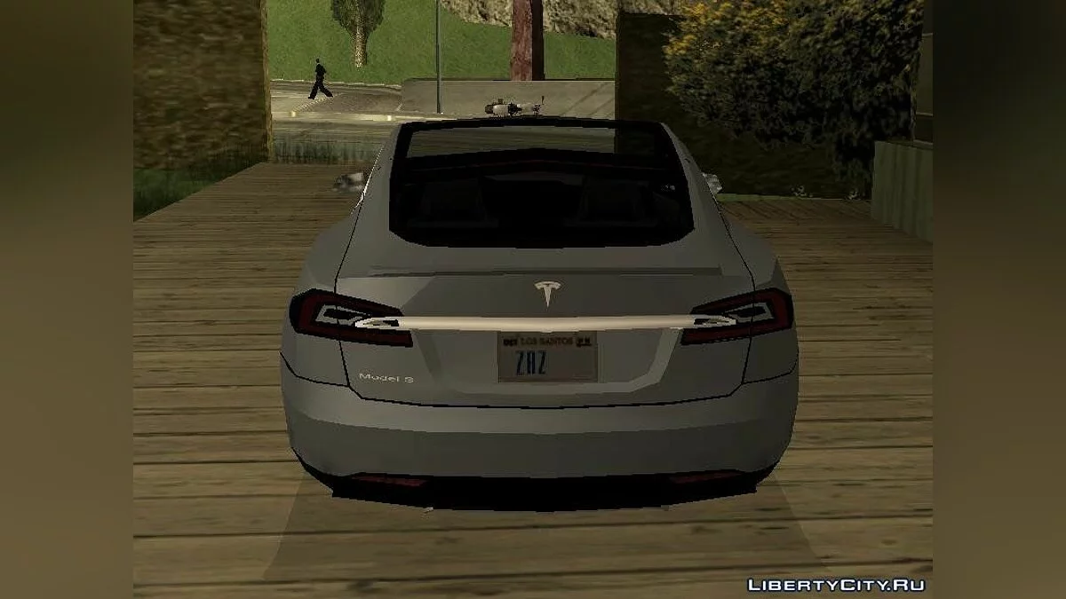 Tesla Model S SA Style Lowpoly / GTA San Andreas