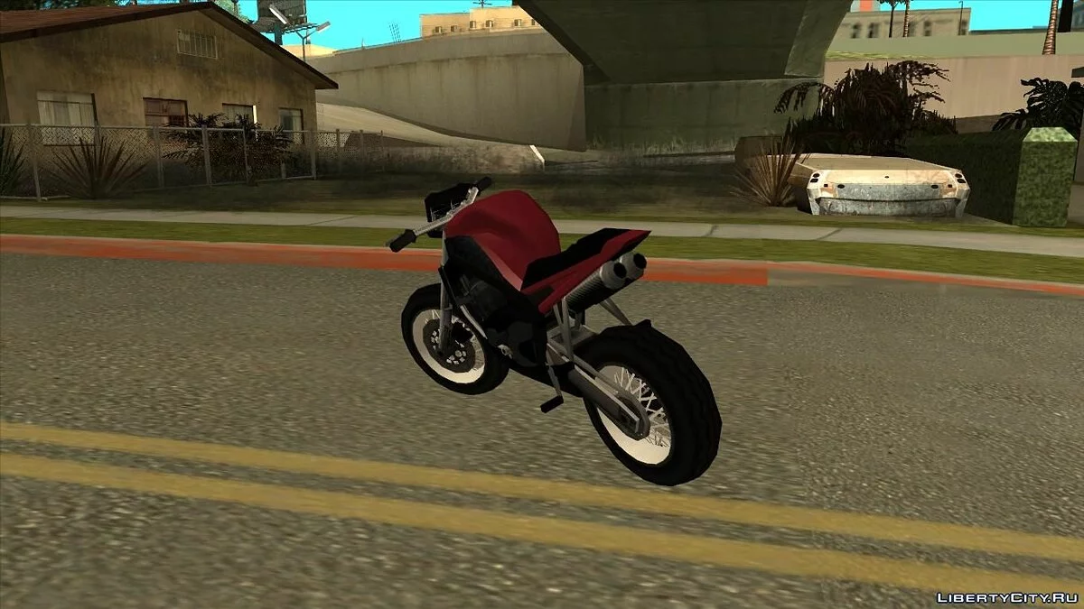 Akuma из GTA 4 в Low Poly / GTA San Andreas