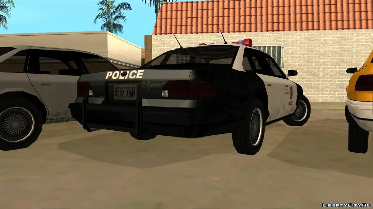 Cruiser (Сток/Полиция/Такси) из GTA 4 в Low Poly / GTA San Andreas