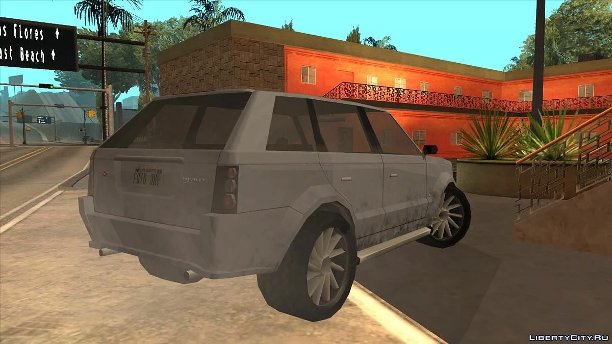Huntley из GTA 4 в Low Poly / GTA San Andreas