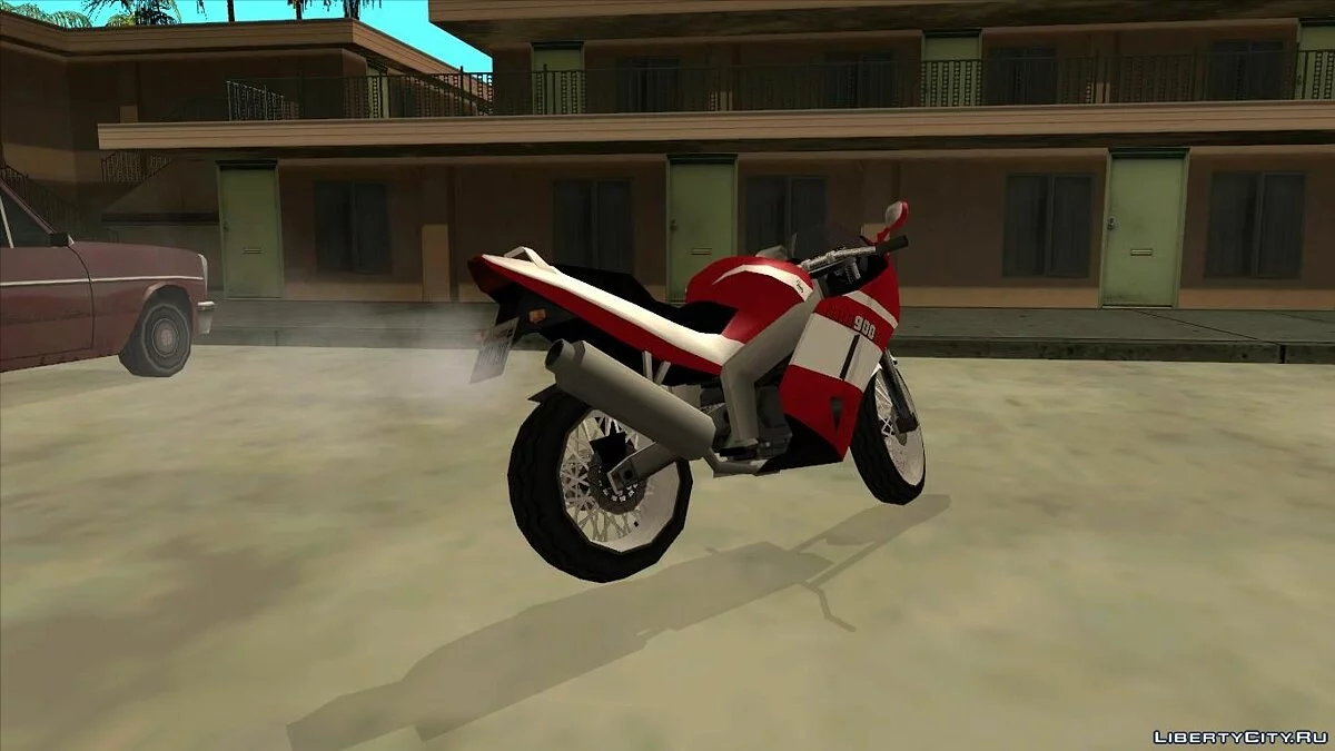 NRG900F + NRG900RR + PCJ600 из GTA 4 в Low Poly / GTA San Andreas