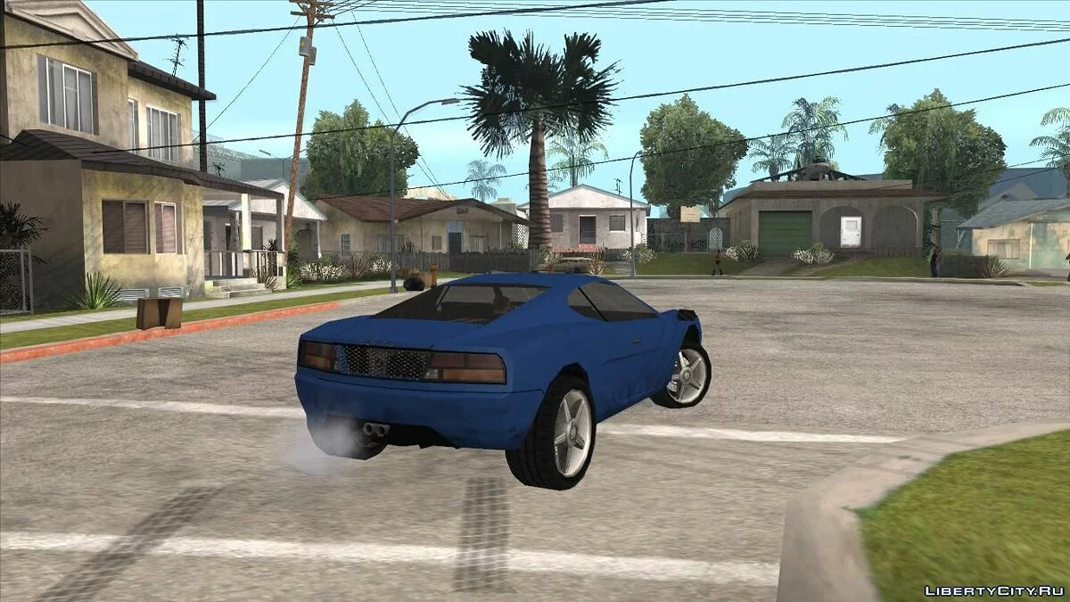 Turismo из GTA 4 в Low Poly / GTA San Andreas